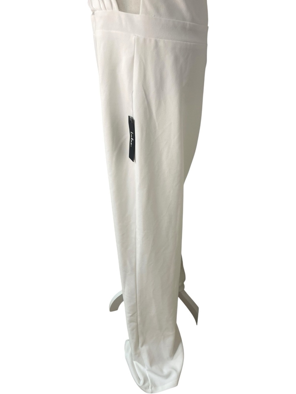Lulus Surely Stunning Strapless Bustier Jumpsuit White - Picture 6 of 16